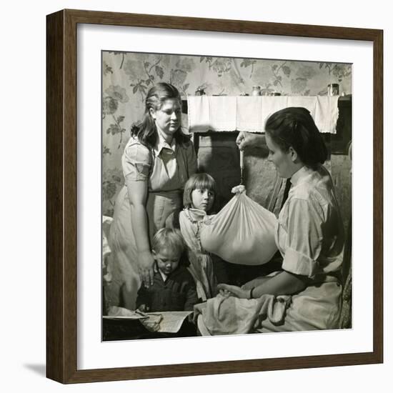 Weighing a Baby, Kentucky-null-Framed Photographic Print