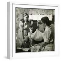 Weighing a Baby, Kentucky-null-Framed Photographic Print