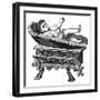 Weighing a Baby-null-Framed Art Print