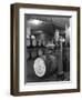 Weighing Barrels of Blended Whisky at Wiley and Co, Sheffield, South Yorkshire, 1960-Michael Walters-Framed Photographic Print