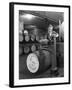 Weighing Barrels of Blended Whisky at Wiley and Co, Sheffield, South Yorkshire, 1960-Michael Walters-Framed Photographic Print