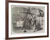 Weighing Cotton at Bombay for the English Market-null-Framed Giclee Print