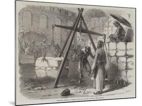 Weighing Cotton at Bombay for the English Market-null-Mounted Giclee Print