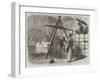 Weighing Cotton at Bombay for the English Market-null-Framed Giclee Print