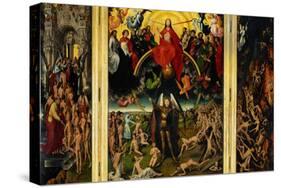 Weighing of the Souls, Triptych of the Last Judgment-Hans Memling-Stretched Canvas