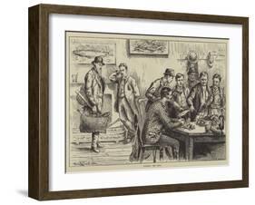 Weighing the Catch-Percy Robert Craft-Framed Giclee Print