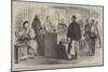 Weighing the Compensation Money Exacted from the Chinese for the Released British Prisoners and for-null-Mounted Giclee Print