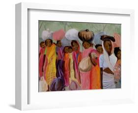 Weighing the Tea-Kate Yates-Framed Giclee Print