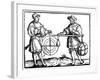 Weighing with a Steelyard, 1547-Gaultherius Rivius-Framed Giclee Print