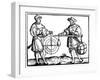 Weighing with a Steelyard, 1547-Gaultherius Rivius-Framed Giclee Print