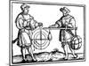 Weighing with a Steelyard, 1547-Gaultherius Rivius-Mounted Giclee Print