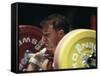 Weightlifter in Action-null-Framed Stretched Canvas