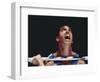 Weightlifter in Action-null-Framed Photographic Print