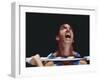 Weightlifter in Action-null-Framed Photographic Print