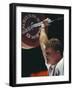 Weightlifter in Action-null-Framed Photographic Print