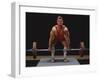 Weightlifter in Action-null-Framed Photographic Print