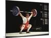 Weightlifter in Action-null-Mounted Photographic Print