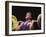 Weightlifter in Action-null-Framed Photographic Print