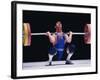 Weightlifter in Action-null-Framed Photographic Print