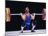 Weightlifter in Action-null-Mounted Photographic Print