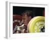 Weightlifter in Action-null-Framed Photographic Print