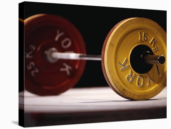 Weightlifting Equipment-Paul Sutton-Stretched Canvas