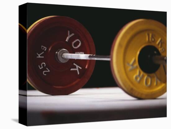 Weightlifting Equipment-Paul Sutton-Stretched Canvas