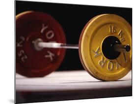 Weightlifting Equipment-Paul Sutton-Mounted Photographic Print