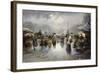 Weihnachtsmarkt Am Hof in Wien-Emil Barbarini-Framed Giclee Print