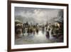 Weihnachtsmarkt Am Hof in Wien-Emil Barbarini-Framed Giclee Print