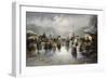 Weihnachtsmarkt Am Hof in Wien-Emil Barbarini-Framed Giclee Print