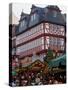 Weihnachtsmarkt (Christmas Market), Frankfurt, Hesse, Germany, Europe-Ethel Davies-Stretched Canvas