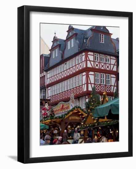 Weihnachtsmarkt (Christmas Market), Frankfurt, Hesse, Germany, Europe-Ethel Davies-Framed Photographic Print