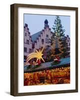 Weihnachtsmarkt (Christmas Market), Frankfurt, Hesse, Germany, Europe-Ethel Davies-Framed Photographic Print