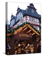 Weihnachtsmarkt (Christmas Market), Frankfurt, Hesse, Germany, Europe-Ethel Davies-Stretched Canvas