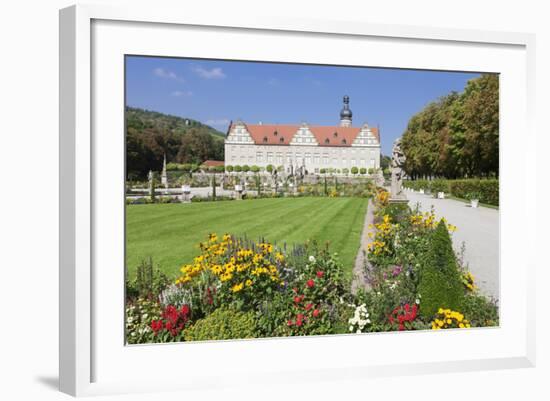 Weikersheim Castle, Hohenlohe Region, Taubertal Valley-Markus Lange-Framed Photographic Print