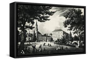 Weimar City Castle, Germany, 18th Century-null-Framed Stretched Canvas