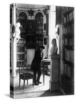 Weimar, Library, Rococo Room, Ca.1904-null-Stretched Canvas