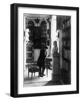 Weimar, Library, Rococo Room, Ca.1904-null-Framed Photographic Print