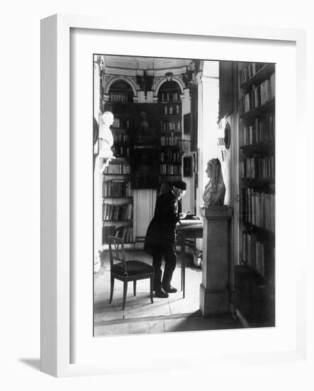 Weimar, Library, Rococo Room, Ca.1904-null-Framed Photographic Print