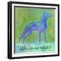 Weimaraner Dog-Cora Niele-Framed Giclee Print