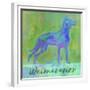 Weimaraner Dog-Cora Niele-Framed Giclee Print