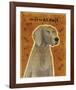 Weimaraner-John Golden-Framed Giclee Print