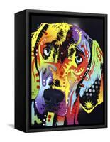 Weimaraner-Dean Russo-Framed Stretched Canvas