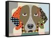 Weimaraner-Lanre Adefioye-Framed Stretched Canvas