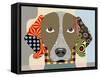 Weimaraner-Lanre Adefioye-Framed Stretched Canvas