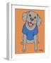 Weimaraner-Tomoyo Pitcher-Framed Giclee Print