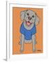 Weimaraner-Tomoyo Pitcher-Framed Giclee Print