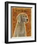 Weimaraner-John W Golden-Framed Giclee Print