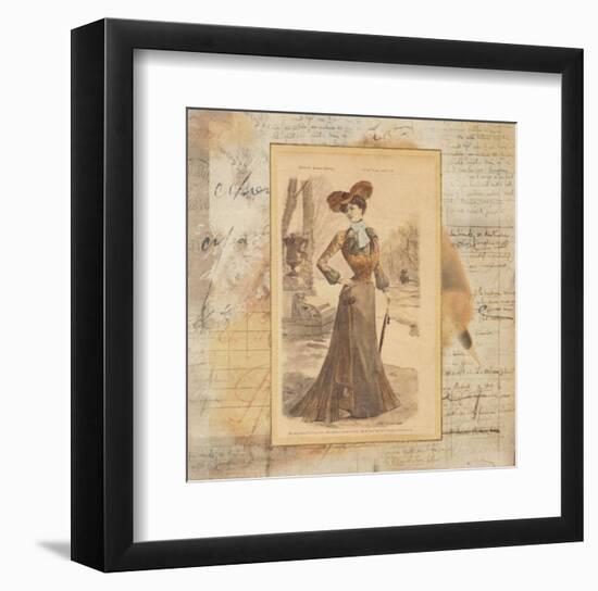 Weiner Fashion I-Werner Plank-Framed Art Print